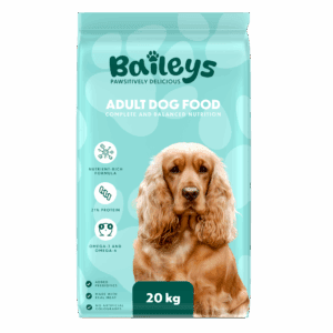 Adult Dog Food 20kg Baileys Premium complete nutrition bag